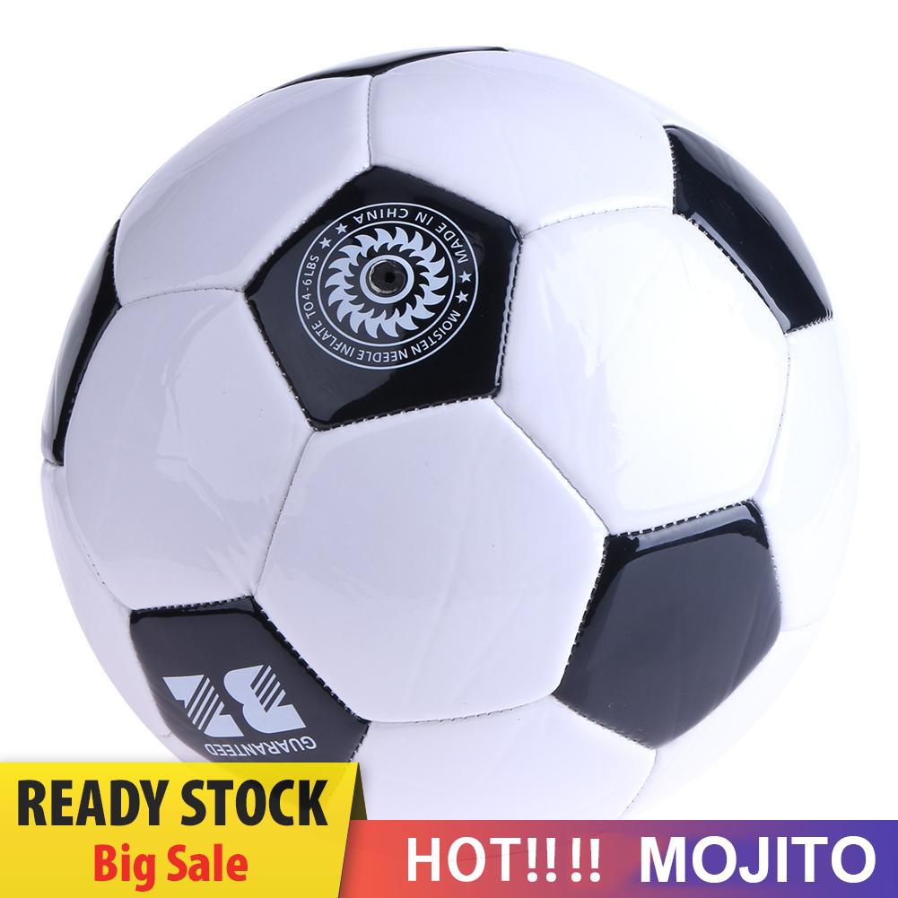 MOJITO Soft Classic NO.3 Black White Standard Size Soccer Ball Training Football