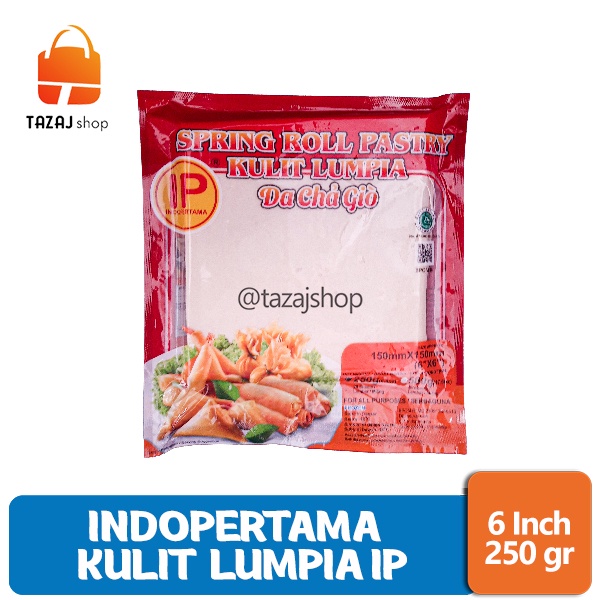 

Indopertama Kulit Lumpia IP 6 Inch 250 Gram