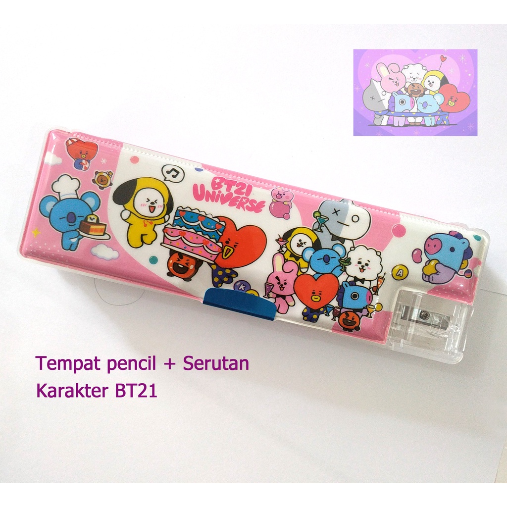 

Tempat Pencil Karakter BT21