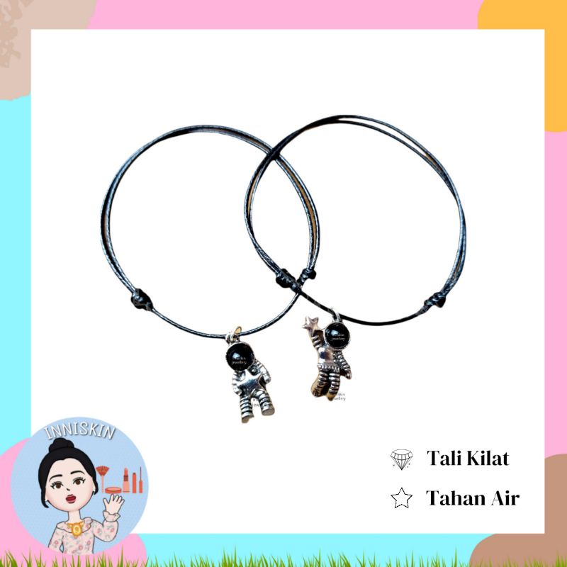 Gelang Luar Angkasa / Gelang Astronot Anti Air / Tali Gelang Anti Air Astronot / Jewelery Astronot / Jewellery Astronaut