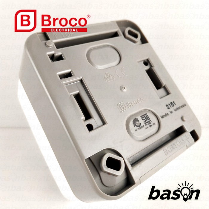 Broco Atlantic 2151 Socket Outlet - Stop Kontak Outbow IP44