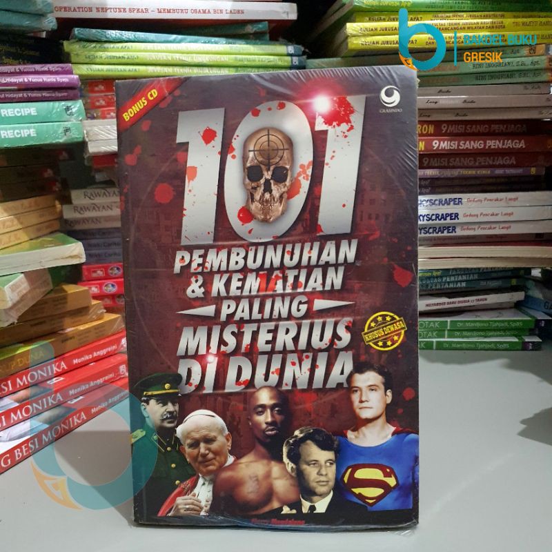 101 pembunuhan & kematian paling misterius di dunia | Buku Referensi | merry magdalena | Rak Q