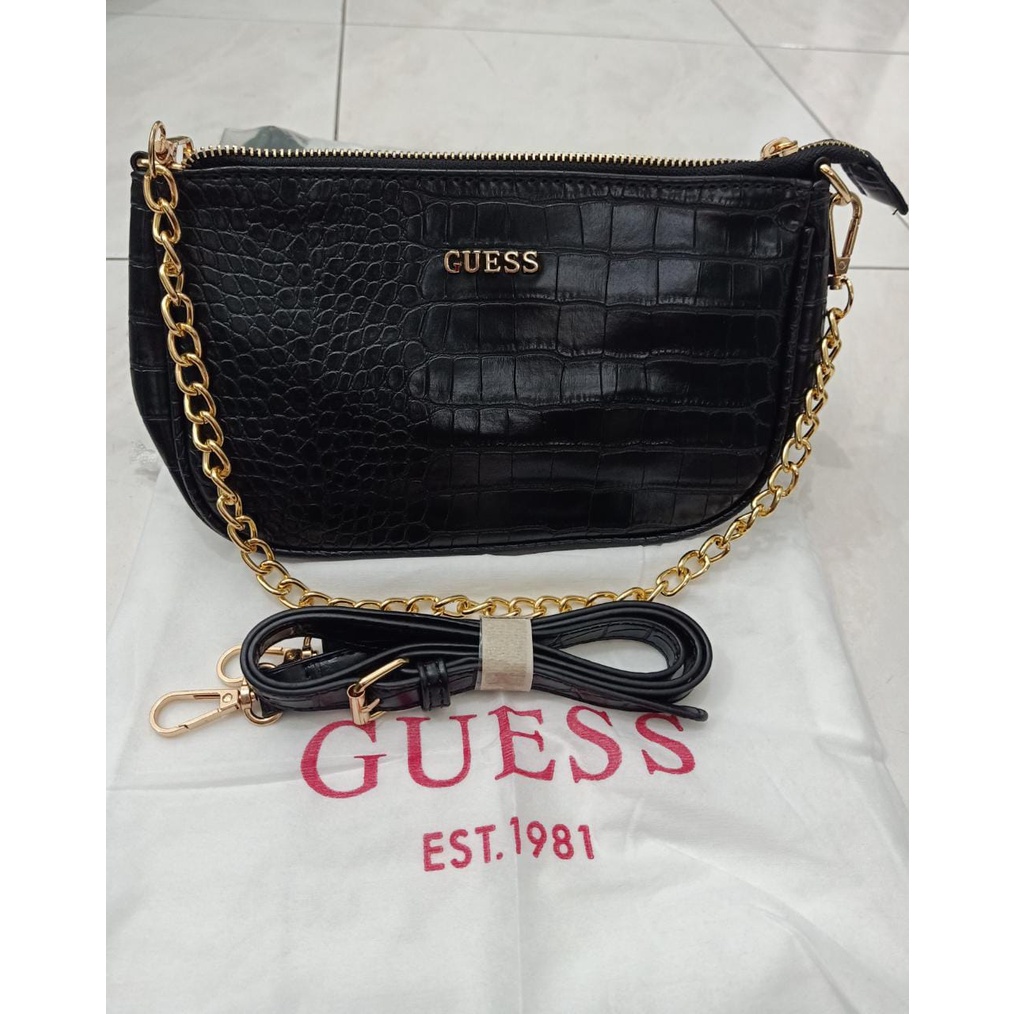 NEW ARRIVAL!!! TAS SLING BAG WANITA CROCO GU3SS TERBARU #51854