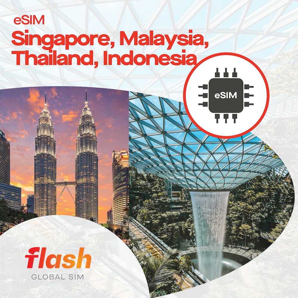 eSIM Singapore Malaysia Thailand Indonesia Internet Sim