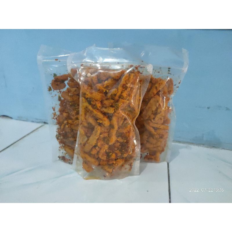 

BASRENG EXTRA PEDAS DAUN JERUK KEMASAN 100 GRAM