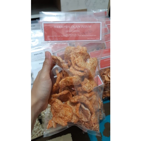 

Kerupuk basreng bandung ikan pedas