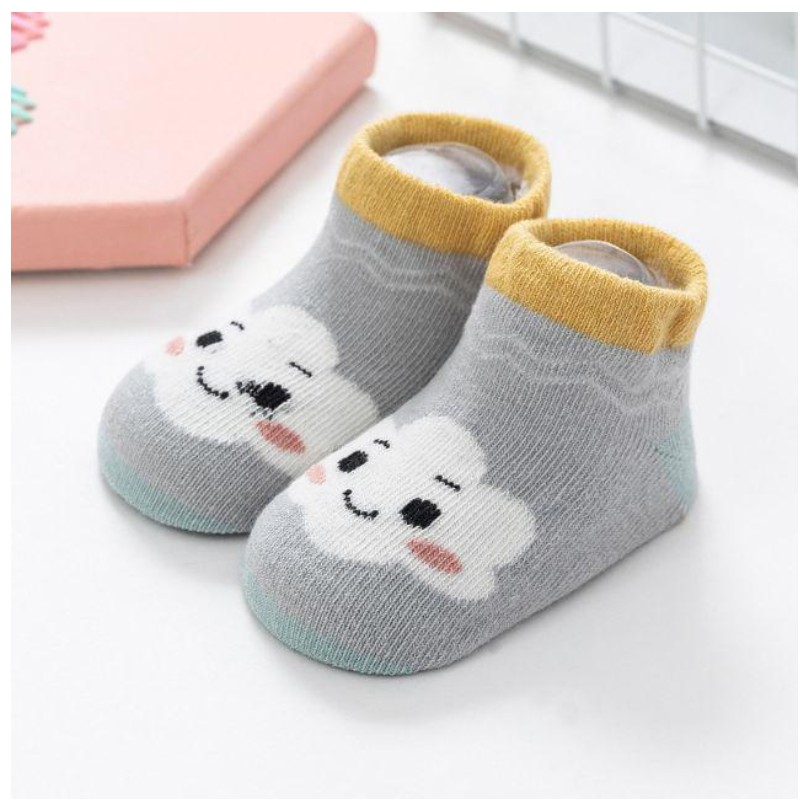 Kaos Kaki Bayi Weather 0-1 Tahun Anti SLip Lucu &amp; Adem CBKS 12 LC