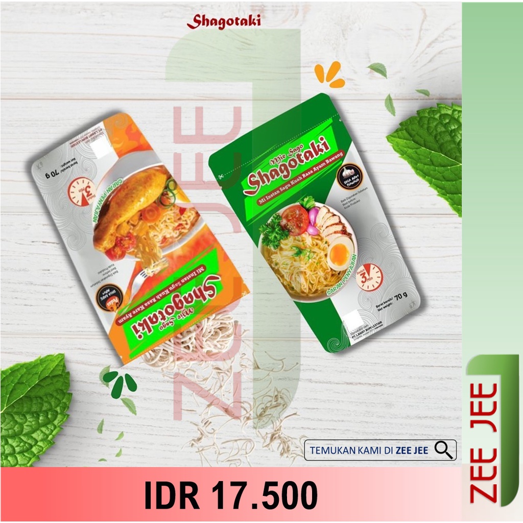 

SHAGOTAKI INSTANT MIE SAGO