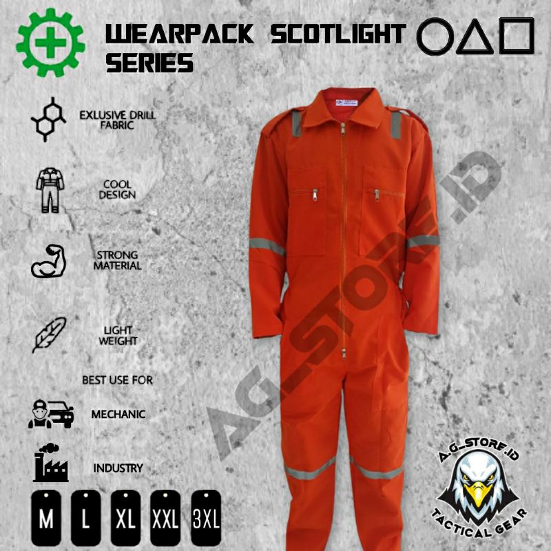 Wearpack kerja | baju bengkel | wearpack bengkel | baju safety | baju kerja