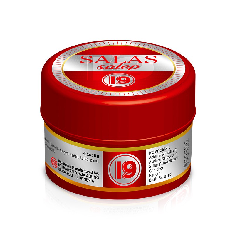 Salep Salas Cap 19 Dijamin Original (BUY 1 Lusin Free Sikat gigi)