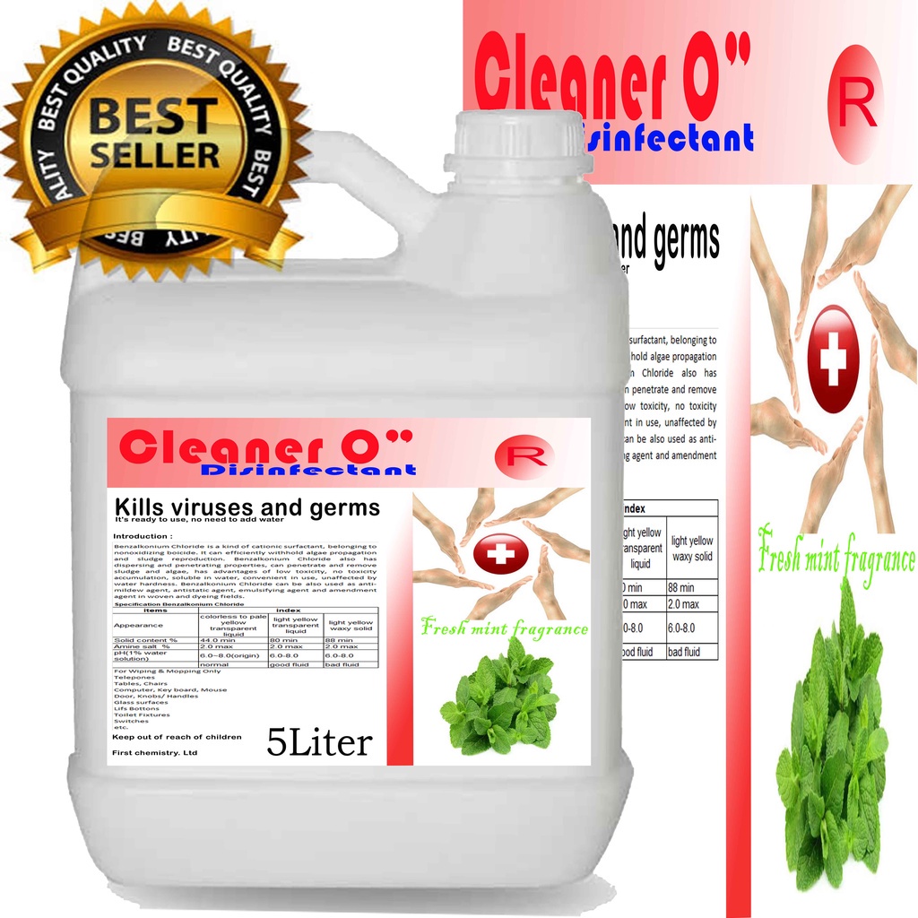 Disinfectant atau disinfektan 500ml sd 5 Liter untuk menetralisir ruangan beberapa varian wangi segar dan ukuran sudah ada izin edar resmi by Oke sabun suplayer 2