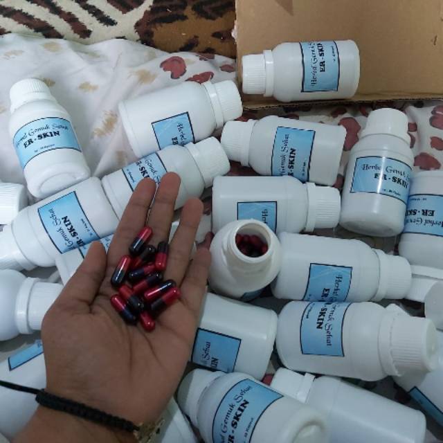 Herbal penggemuk er-skin Strong isi 40