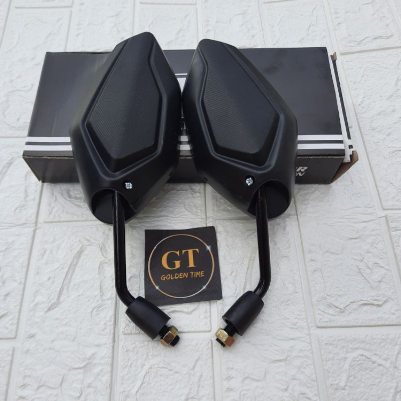 Spion Vario Hitam Gagang Pendek Spion Honda Beat Vario Scoopy Supra Blade Revo Dll