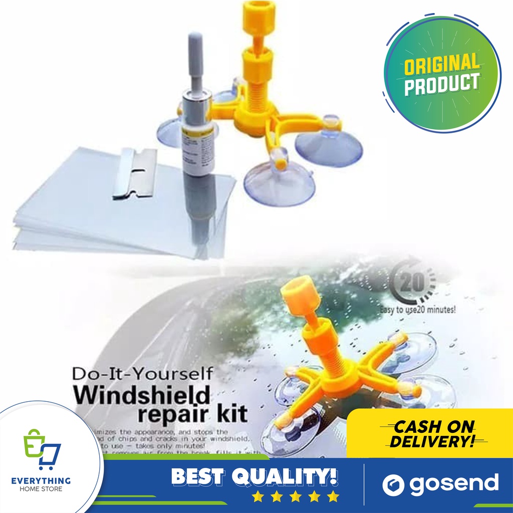 Windshield Lem Kaca | Lem Kaca Mobil | Lem Retak Kaca