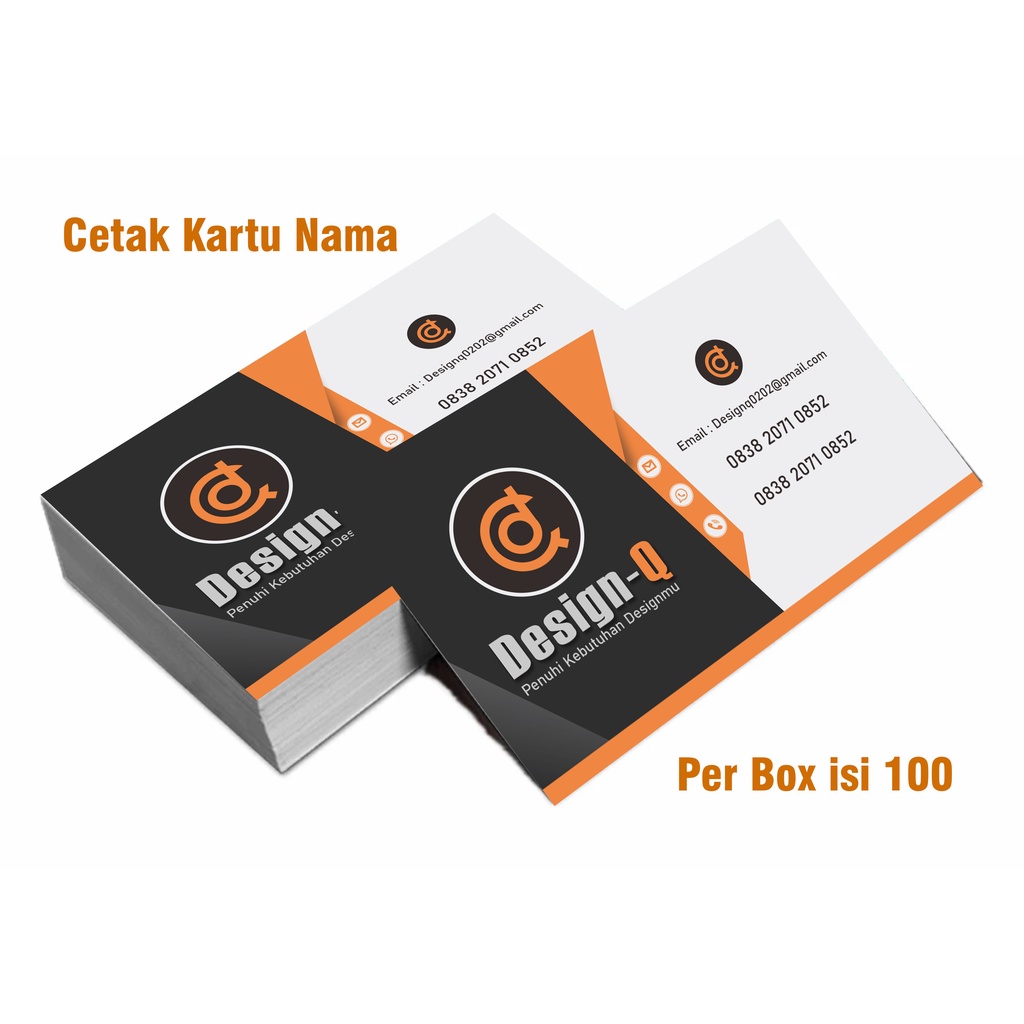 

Cetak KARTU NAMA