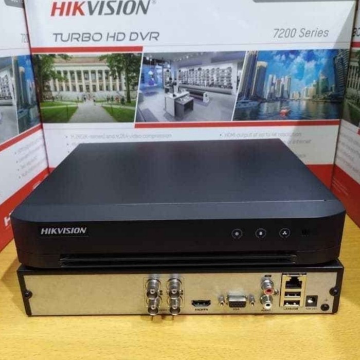 DVR 4CH HIKVISION DS-7204HQHI K1-E TURBO HD SUPPORT 5MP LITE