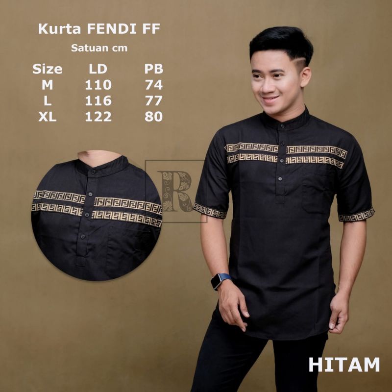 kemja Kurta/koko kurta ff/kemaja muslin/fashion muslim COD