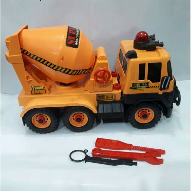 MAINAN TRUK MOLEN BESAR/TRUK KONTRUKSI/MAINAN MOBIL MOLEN