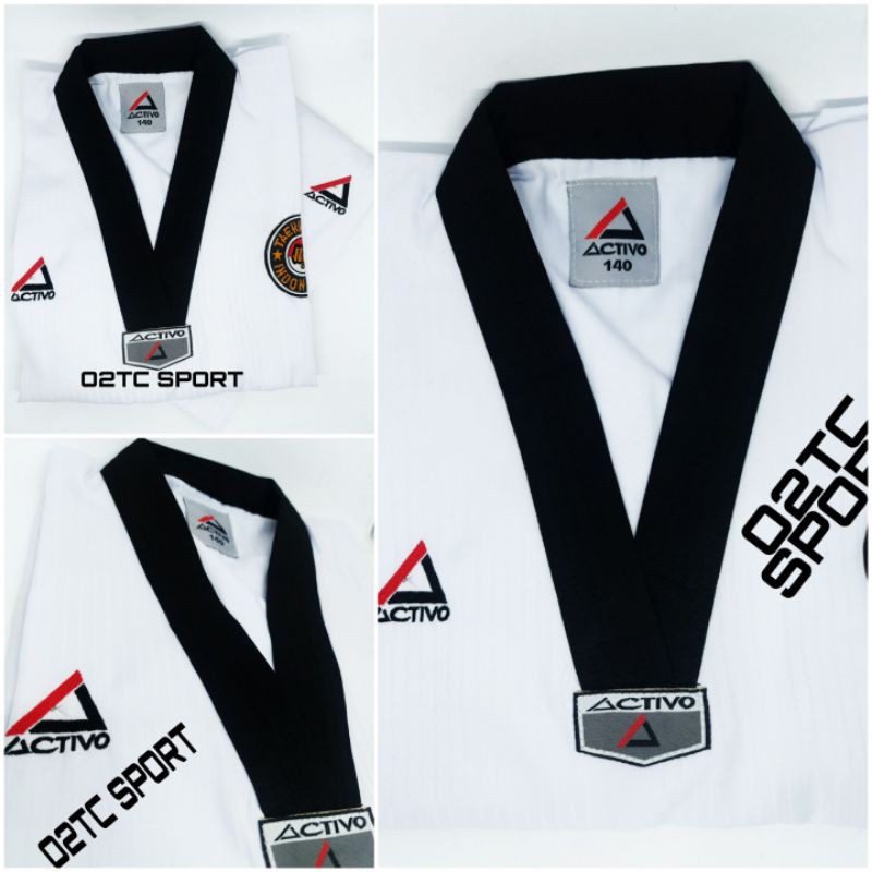 DOBOK SENDY ACTIVO KERAH HITAM