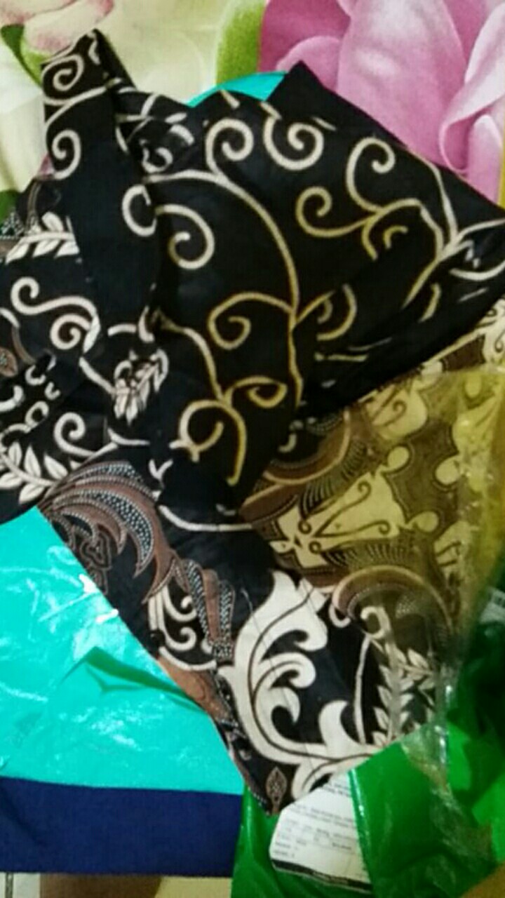 New Arrival Distro Batik Pria  Sogan Hrb026 Batik Notoarto Batik Ipnu-ippnu Hem Pria Bel