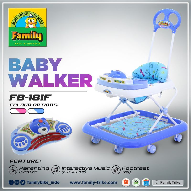 baby walker family 181f / apolo bayi