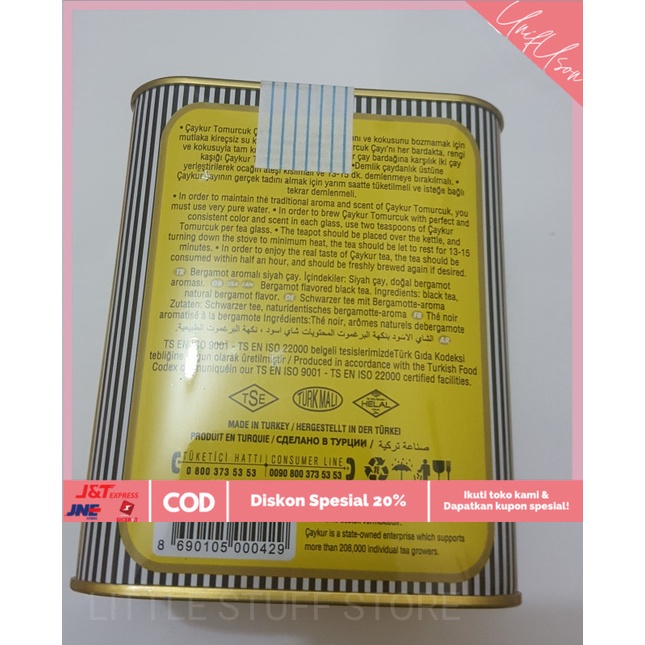 

⭐COD⭐ [READY] Caykur Tomurcuk Earl Grey Tea Teh Khas Turkey Turki 100% Asli