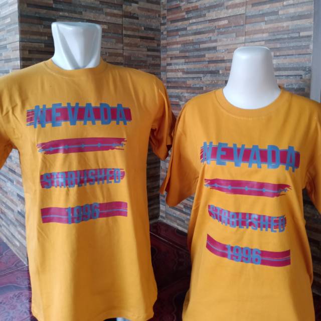  KAOS  NEVADA  ORIGINAL LENGAN PENDEK Shopee Indonesia