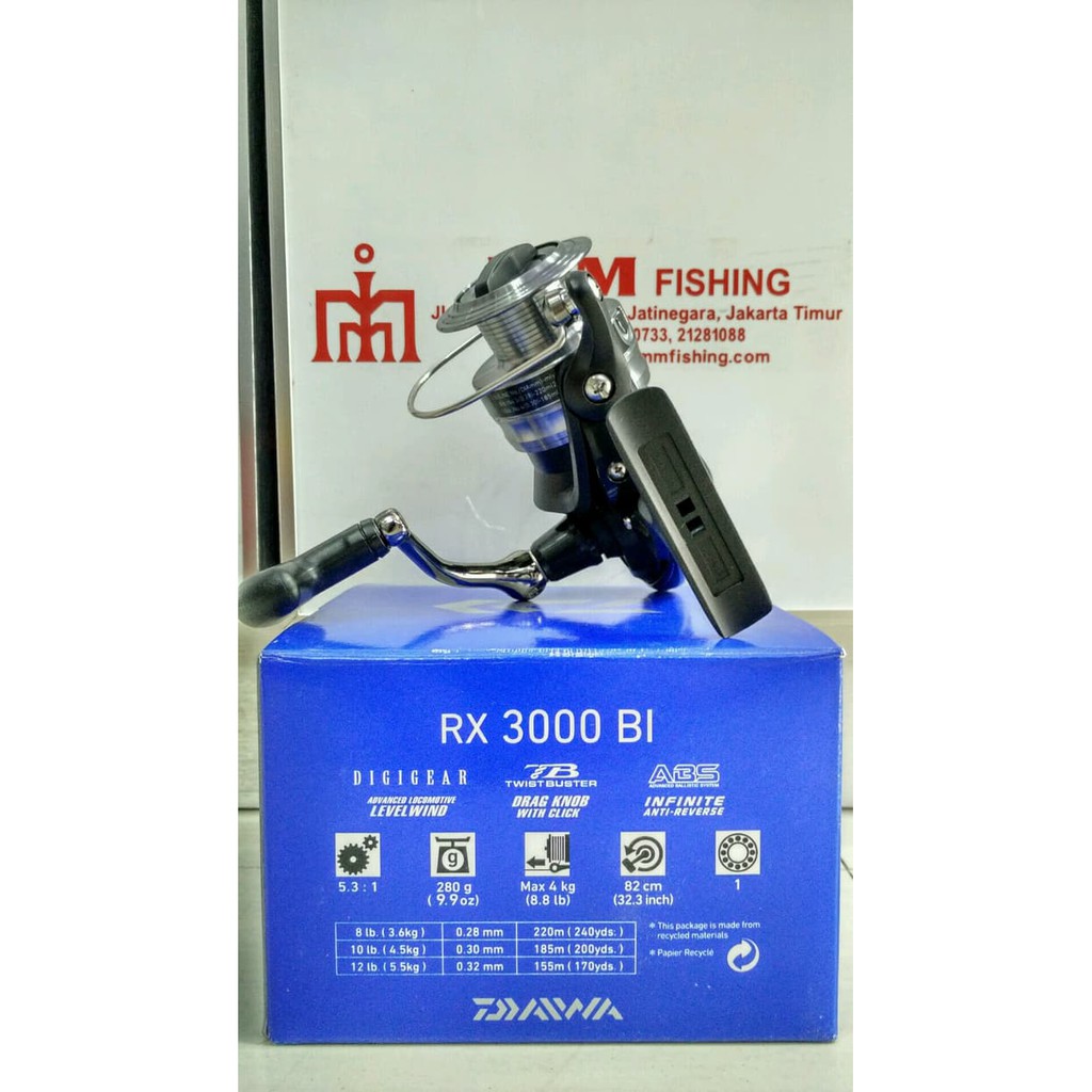 Reel Daiwa Rx 3000 Bi