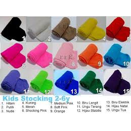 Stocking Anak DDMM Polos - Legging Anak Perempuan Celana Anak Cewek