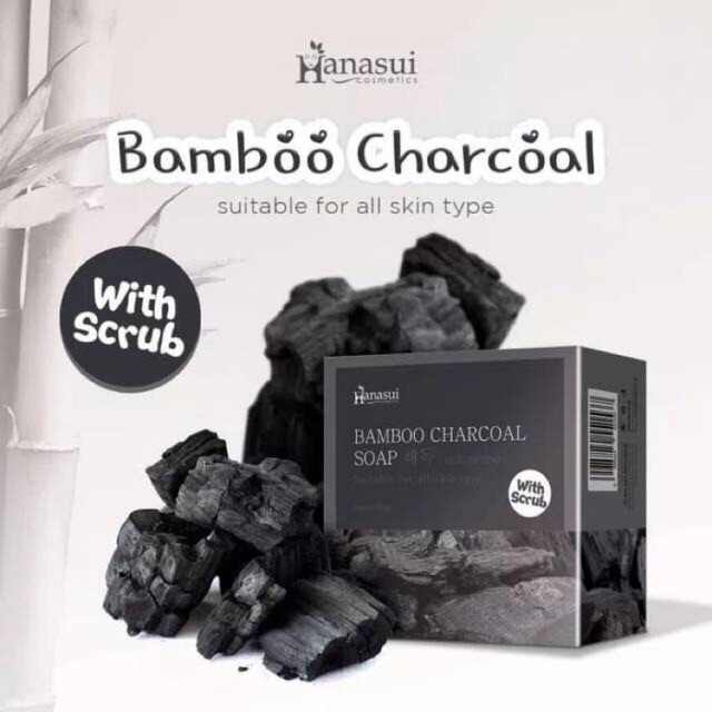 Hanasui bambo charcoal soap