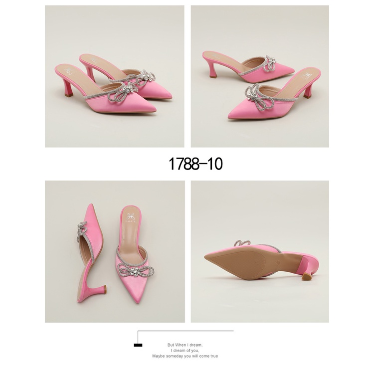 HELIVA Kylie Sepatu Pesta Hak Tinggi 6,5cm Wanita 1788-10