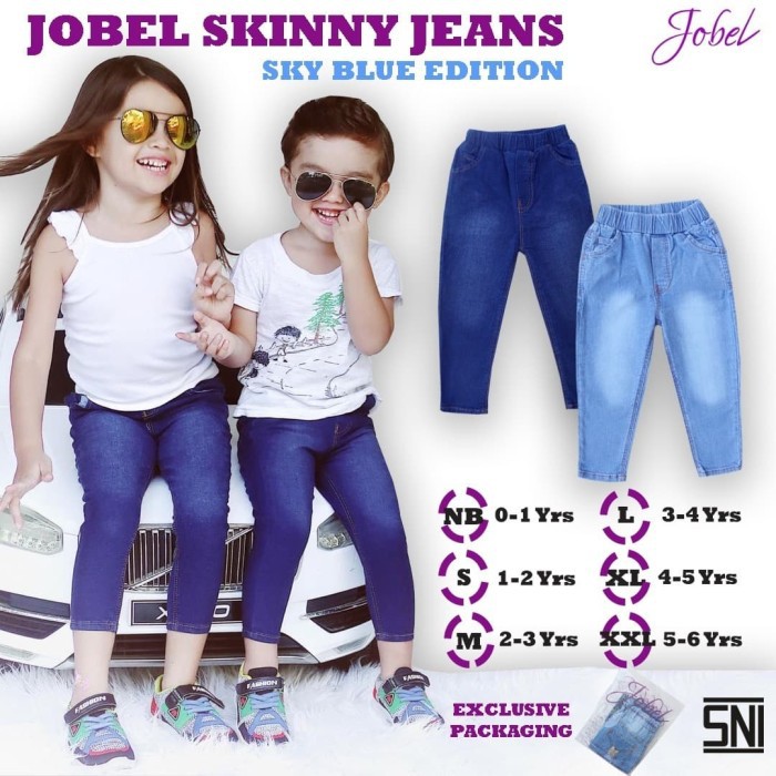 Jobel - Skinny Jeans Sky Blue Edition