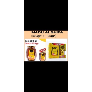 

madu alshifa 500 gram free 125gram