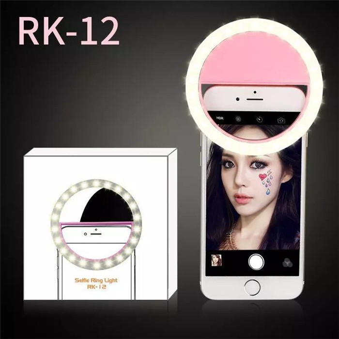 LAMPU LED LAMPU TEMPEL DI HP UNTUK SELVIE RING LIGHT SELFIE-YOSINOGAWA