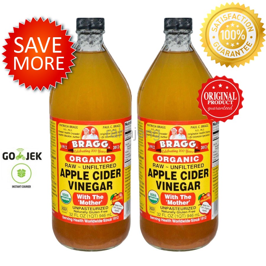 

Bragg Apple Cider Vinegar 946ml Pack of 2