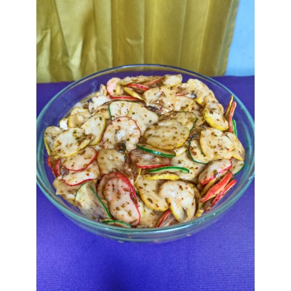 

Kerupuk seblak bantet