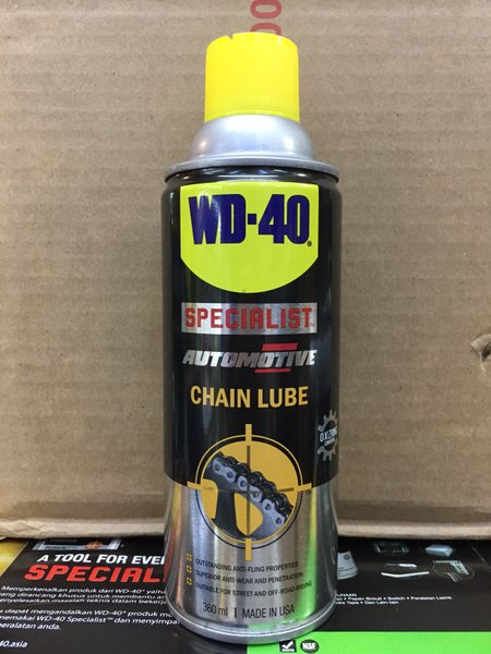 Jual wd40 chain lube wd 40 chain lube wd40 specialist chain lube Asli