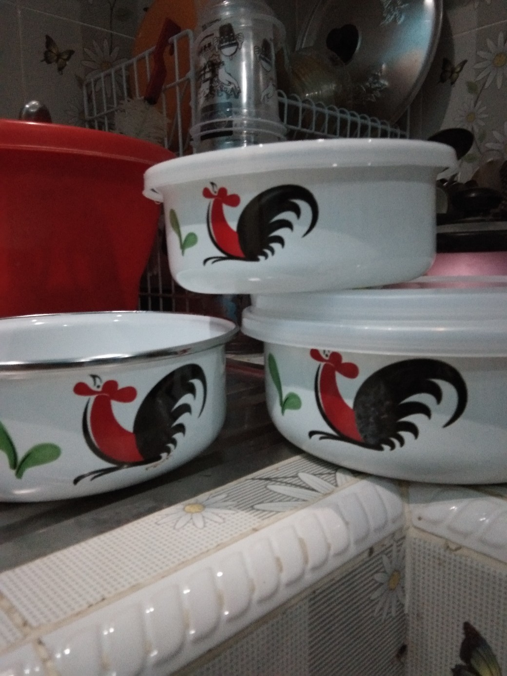 Mixing Bowl Susun 3 Ayam Jago
