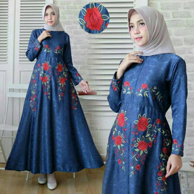 BAJU muslim wanita gamis syar i putih fendi pesta mewah BAJU muslim wanita gamis syar i putih fendi pesta mewah