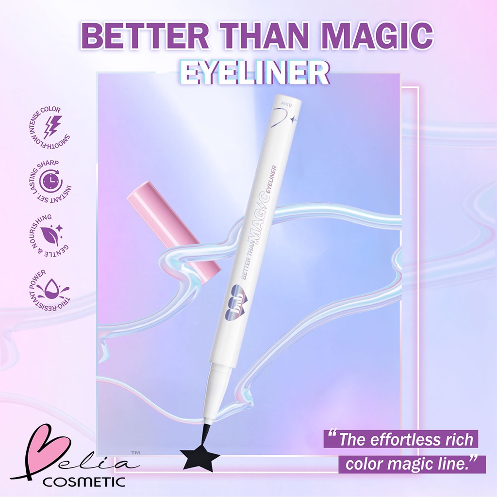 ❤ BELIA ❤ BNB BARENBLISS Better Than Magic Eyeliner 01 Patronus Black | BPOM