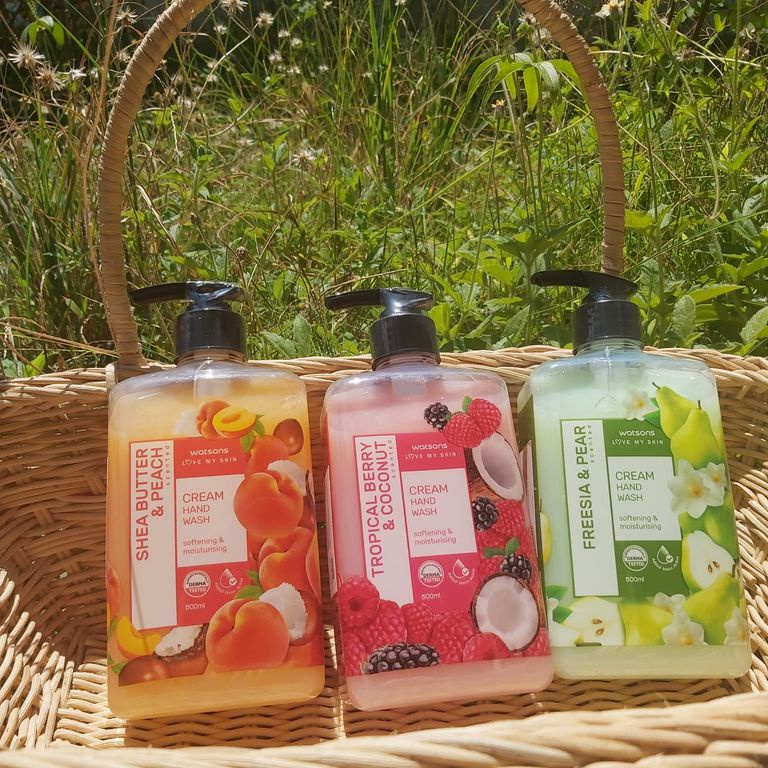 Watson Cream Hand Wash Softening and Moisturising 500ml