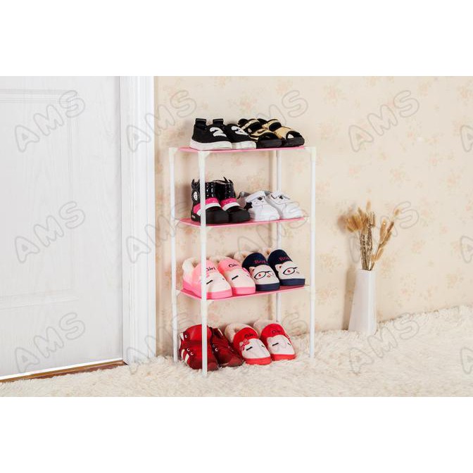 Ready Rak Sepatu Amazing Shoe Rack Rak Serbaguna Susun Rak Buku Rak Plastik Kuning Shopee Indonesia