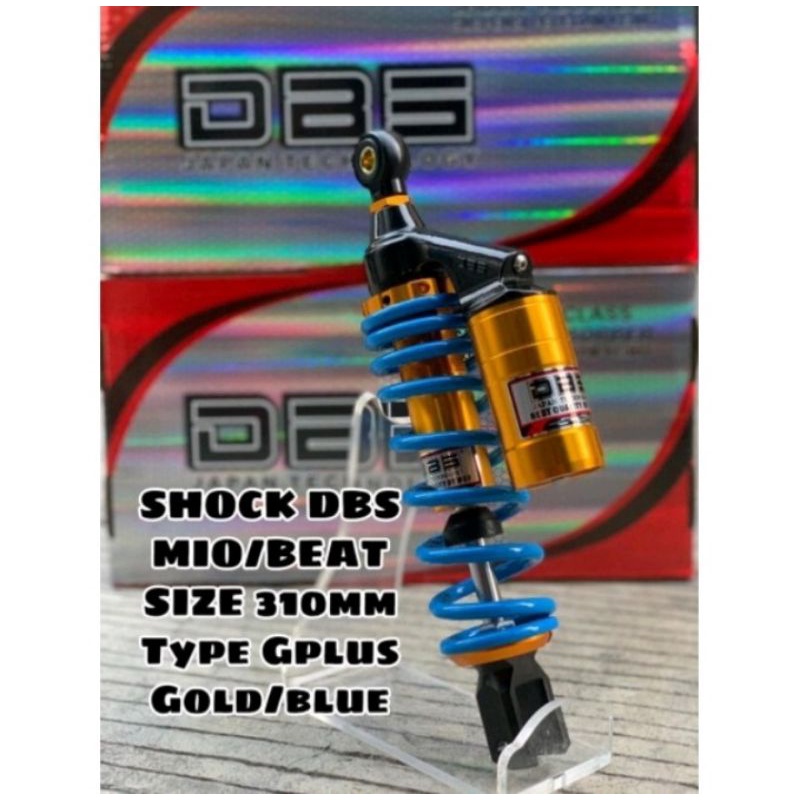 Shock/shockbreaker tabung DBS Original ukuran Shock 310mm Motor Beat pop Beat Esp Beat old/Mio sporty Mio soul Mio Smile Mio M3 Mio z Mio GT Fino Xeon Dill