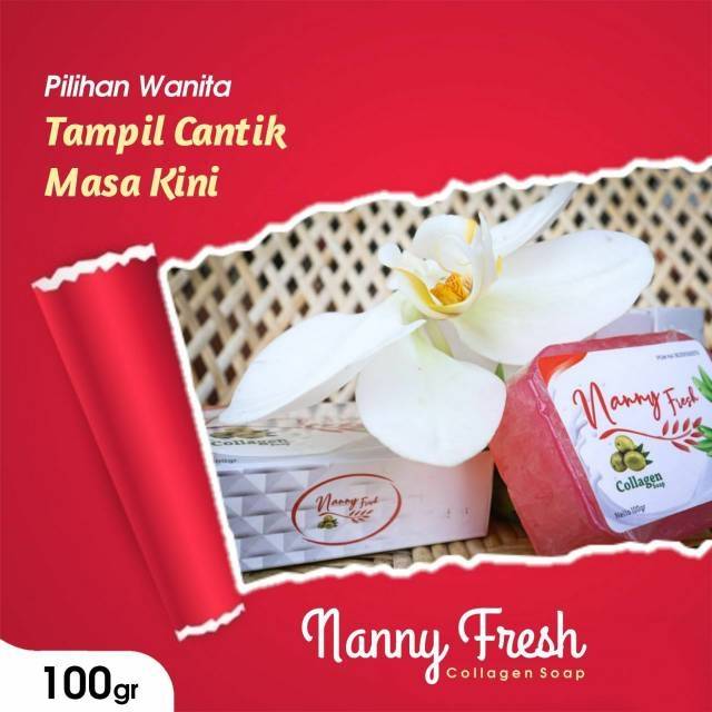 PEMUTIH WAJAH DAN BADAN COLLAGEN NANNY FRESH ORIGINAL