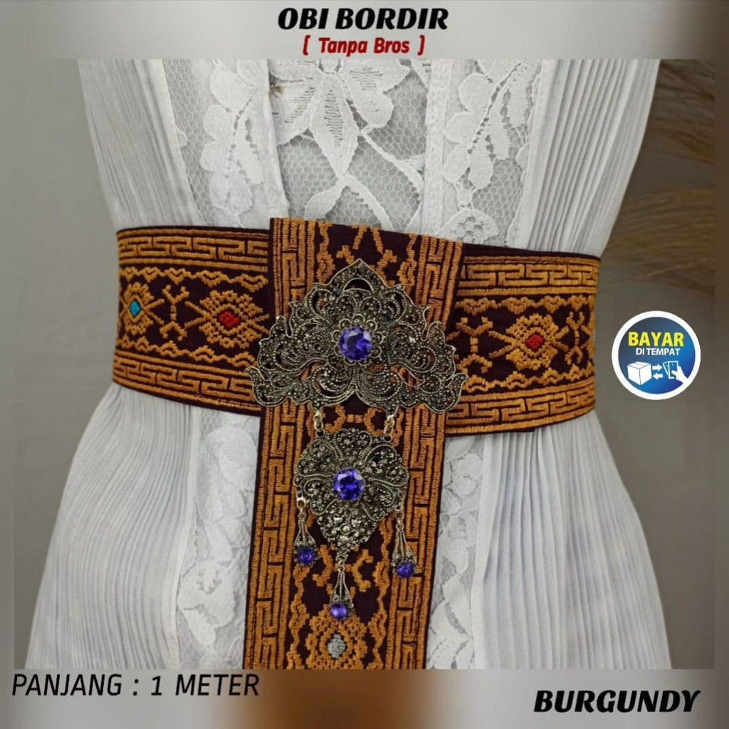 SudanBali Obi Bordir Bali Selendang Berkebaya Murah-5