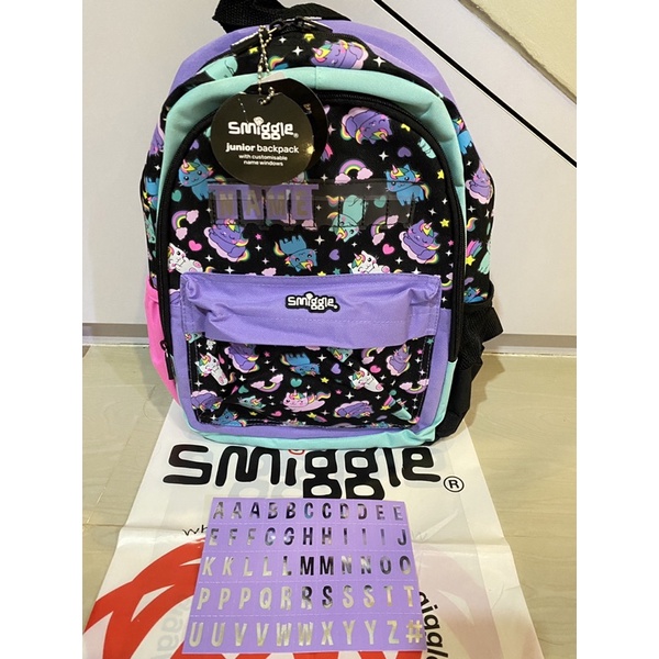 Smiggle Bag Backpack Wander Tas Anak TK Ice/ Unicorn / Balerina / Dino  Pink Panda Original Asli