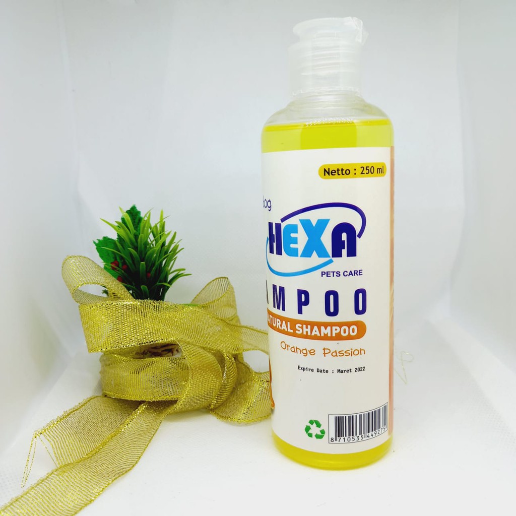 Hexa Natural Shampo 250 ml Untuk Kucing &amp; Anjing