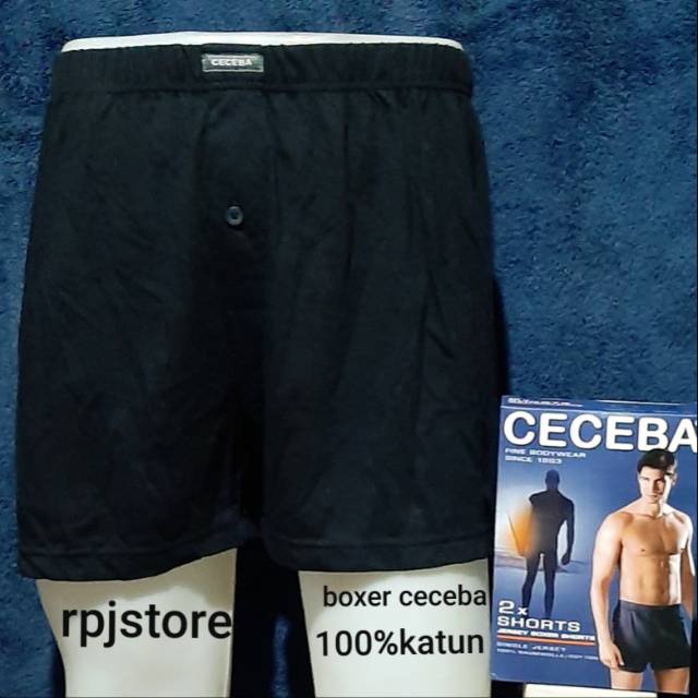 Boxer katun pria merk Ceceba