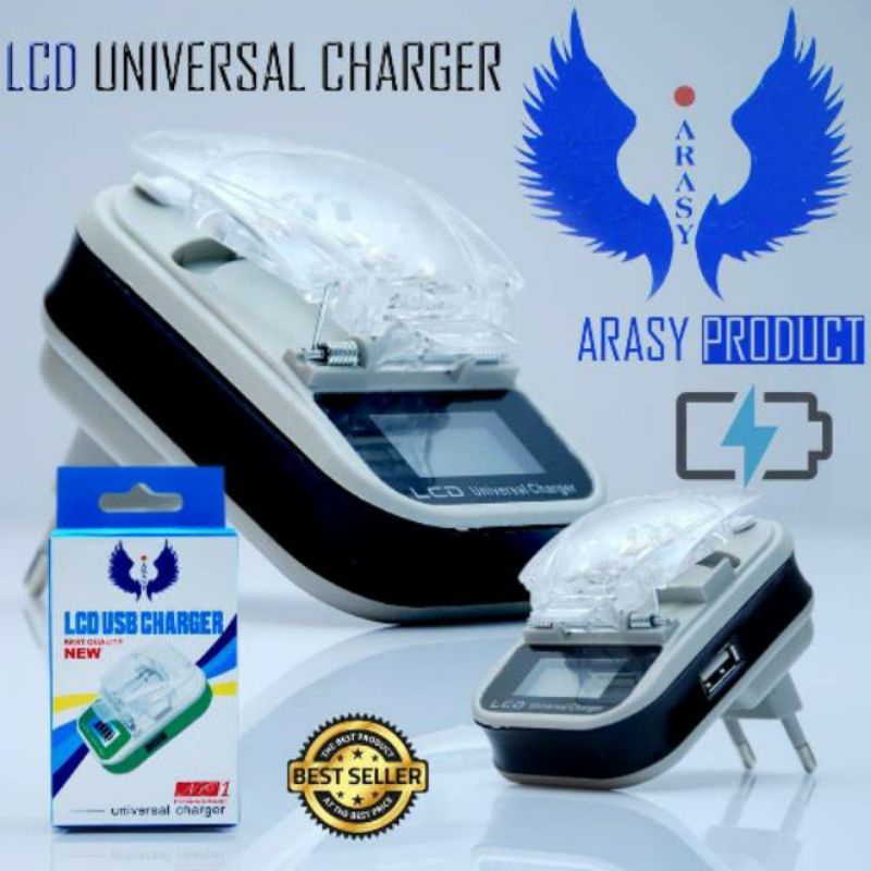 CHARGER DEKSTOP LCD UNIVERSAL CHARGER ARASY PRODUK