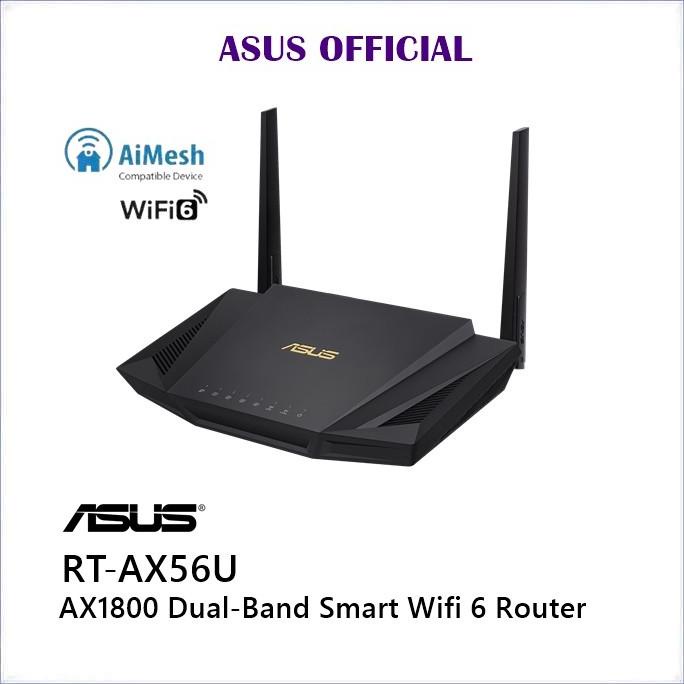 Asus RT-AX56U WiFi 6 Dual-Band Router AX1800 With AiMesh RTAX56U